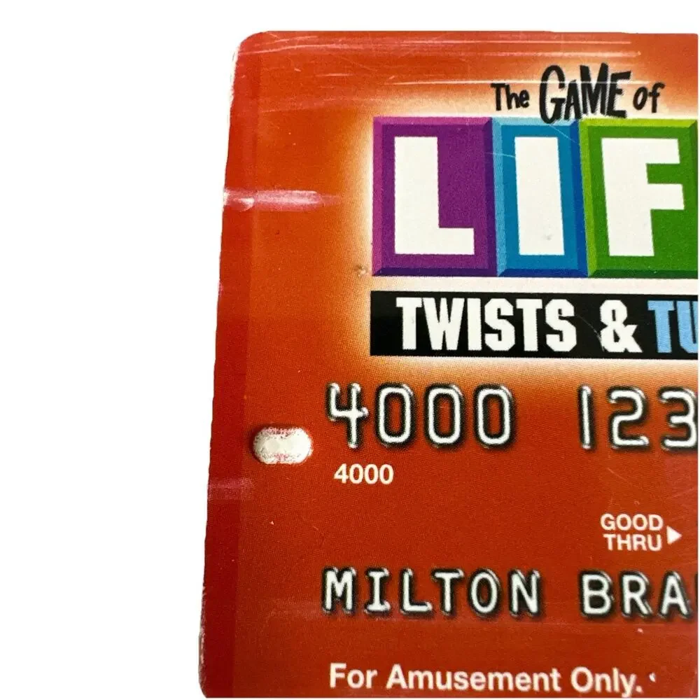2007 The Game of Life Twists and Turns VISA Cards Green Yellow Orange Lot of 3 - Picture 8 of 9